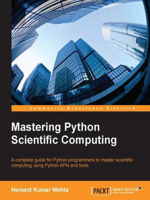 cover image of Mastering Python Scientific Computing